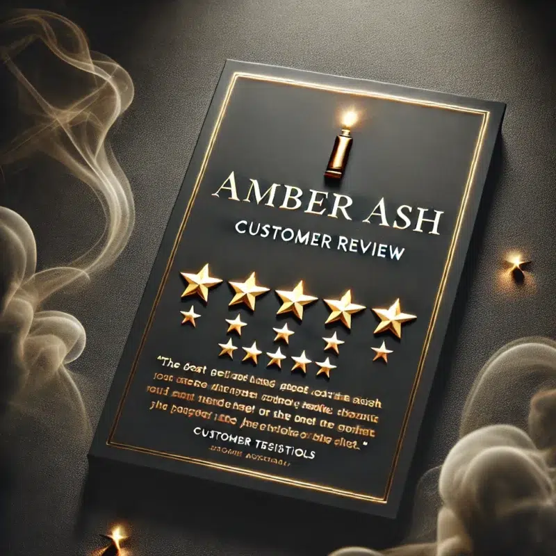 Real customer reviews of Amber Ash – Premium smoking accessories in Canada.