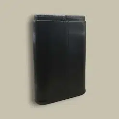 Black Leather Cigar Case CLC-62-BK Back View