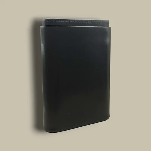 Black Leather Cigar Case CLC-62-BK Front View