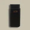 Black Leather Cigar Case CLC-42-BK Front View
