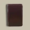 Dark Brown Leather Cigar Case CLC-62-BR Front View