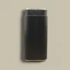 Black Leather Cigar Case CLC-69-BK Angled Side View