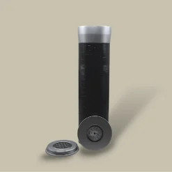 CTB-25-BK Travel Cigar Humidor Standing Open