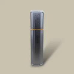 CTB-41-ST Silver Travel Cigar Humidor Upright View