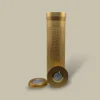 CTB-79-GT Gold Humidor Open with Hygrometer and Humidifier