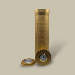 CTB-79-GT Gold Humidor Open with Hygrometer and Humidifier