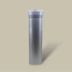 CTB-82-ST Standing Silver Travel Humidor Closed