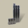 Compact Stainless Cigar Tube with Flask CTB-09-WT Open with Flask Cap