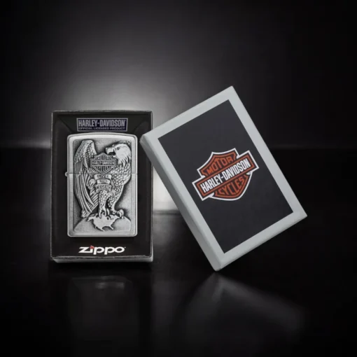 ZIPPO® 200HD Harley Eagle Lighter in Box
