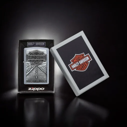 ZIPPO® Harley-Davidson® Motorcycles Lighter with Box 29266