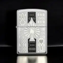 ZIPPO® 24196 Ace Playing Card Chrome Windproof Lighter