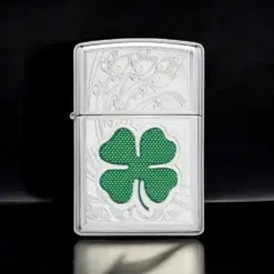 ZIPPO® 24699 Clover Chrome Lighter