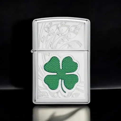 ZIPPO® 24699 Clover Chrome Lighter