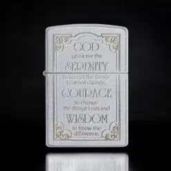 ZIPPO® 28458 Serenity Prayer Lighter