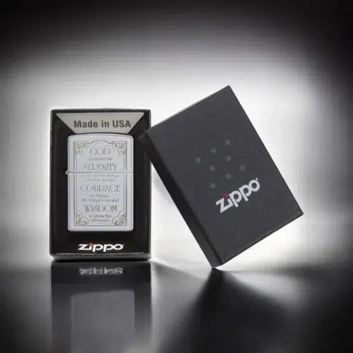 ZIPPO® 28458 Serenity Prayer Lighter in Box
