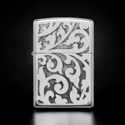 ZIPPO® 28530 Filigree Chrome Lighter
