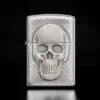 ZIPPO® 28818 Skull Metal Lighter