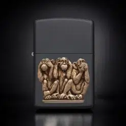 ZIPPO® 29409 Three Monkeys Lighter