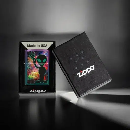 ZIPPO® Alien Galaxy Lighter with Box 49441