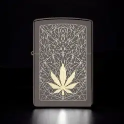 ZIPPO® Cannabis Design Lighter with Box 48384