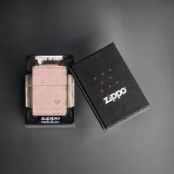 ZIPPO® Full of Hearts Lighter with Box 49811