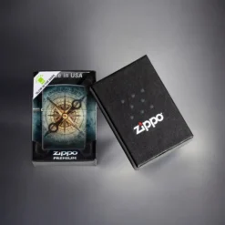 ZIPPO® Glow Compass Lighter with Box 48562