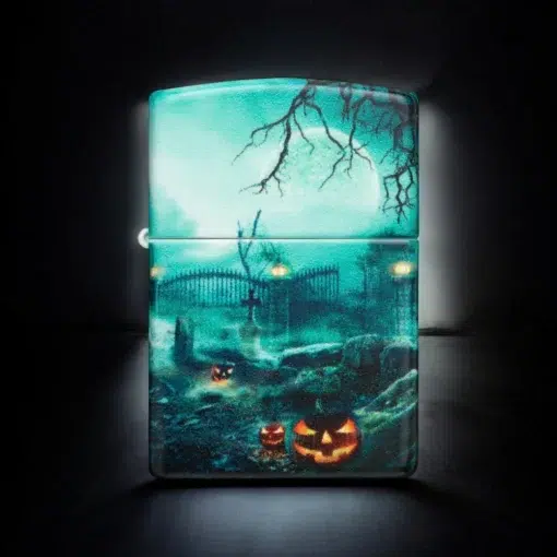 ZIPPO® Halloween Graveyard Lighter with Box 48398