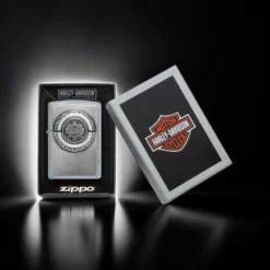 ZIPPO® Harley-Davidson® Tire Emblem Lighter with Box 49175