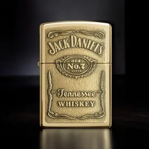 ZIPPO® Jack Daniel’s® Gold Emblem Lighter 254BJD-428