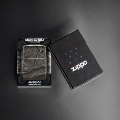 ZIPPO® Marble Pattern Lighter with Box 49812