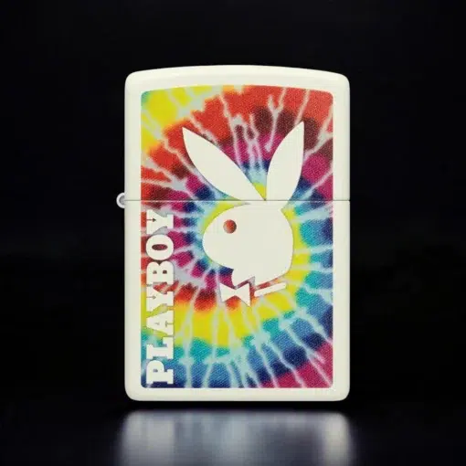 ZIPPO® Playboy® Glow-in-the-Dark Tie-Dye Lighter 48373