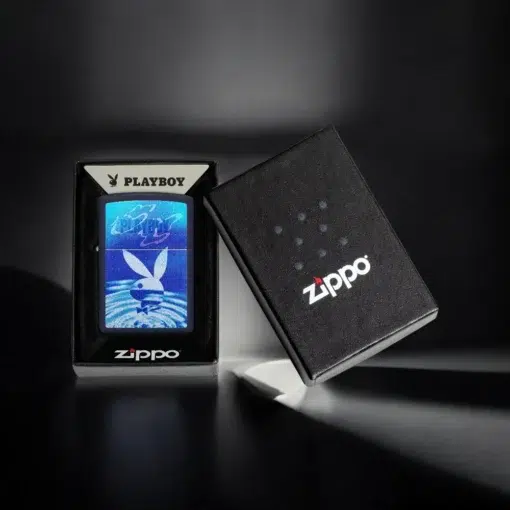 ZIPPO® Playboy® Neon Bunny Lighter with Box 48745