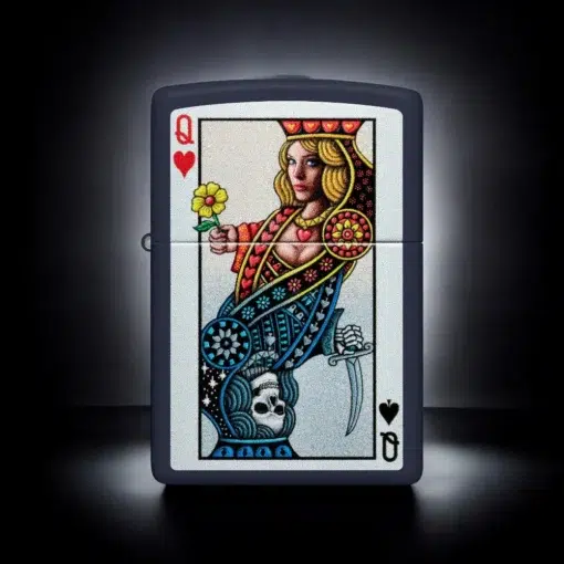ZIPPO® Queen of Hearts Lighter 48723
