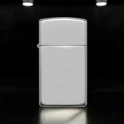 ZIPPO® Slim Brushed Chrome 1600