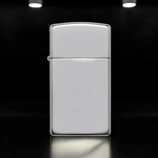 ZIPPO® Slim Brushed Chrome 1600