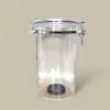 Acrylic Cigar Humidor Container CTB-98-CL – Lid Open