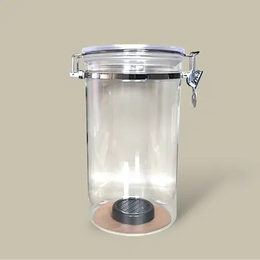 Acrylic Cigar Humidor Container CTB-98-CL – Lid Open