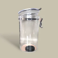 Acrylic Cigar Humidor Container CTB-98-CL – Front View