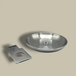 Cigar Ashtray Red Metal ASH-CG05RD – Disassembled