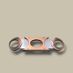 Cigar Cutter Bronze Double Blade DB-15B – Open View