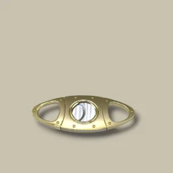 Cigar Cutter Double Blade Gold DB-26G – Front View