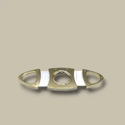 Cigar Cutter Double Blade Gold DB-26G – Open View
