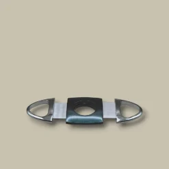 Cigar Cutter Double Blade Graphite Rainbow DB-33GR – Open View