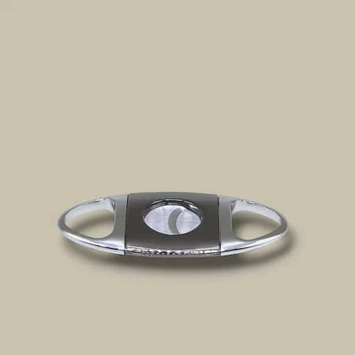 Cigar Cutter Double Blade Gunmetal Chrome DB-32GM