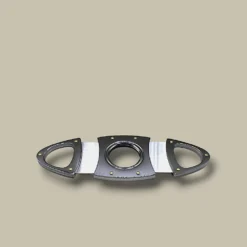 Cigar Cutter Double Blade Titanium Rivets DB-27T – Open View
