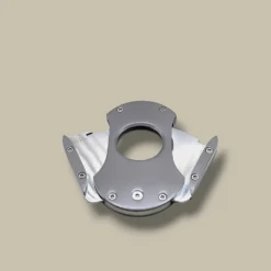 Open Industrial Style Silver Cigar Cutter DB-12S
