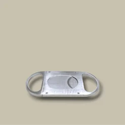 Cigar Cutter Silver Flat Design DB-21S – Front View