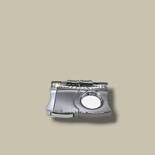 Cigar Cutter Titanium Double Blade DB-19T – Front View