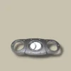 Cigar Cutter Titanium Rivet Design DB-20T – Front View