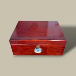 Cigar Humidor Glossy Cherry Wood Top HM-212L-BR